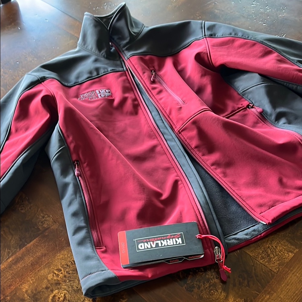 Kirkland Signature Kids Red and Black Jacket